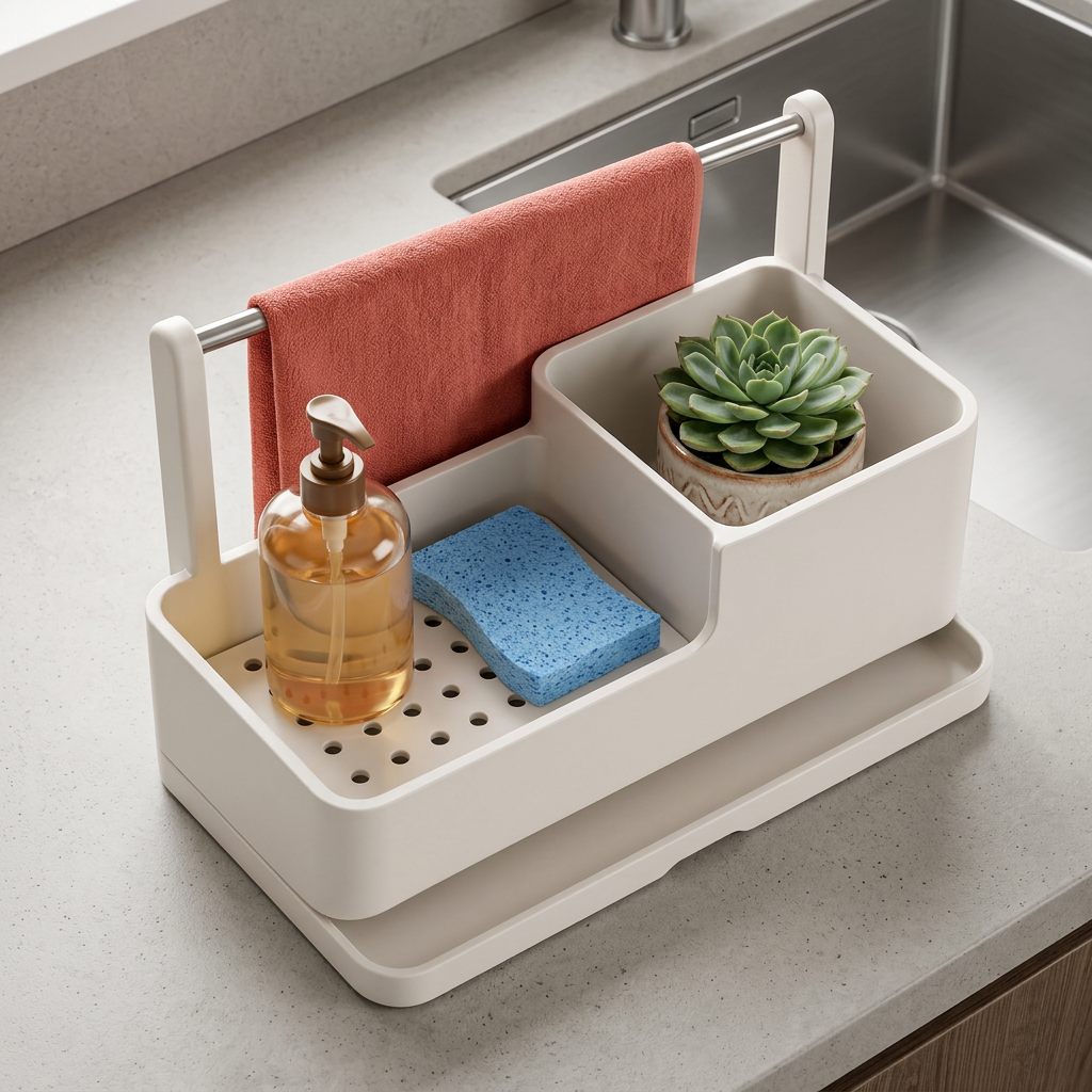 Two-Zone Sink-Side Cleaning Station