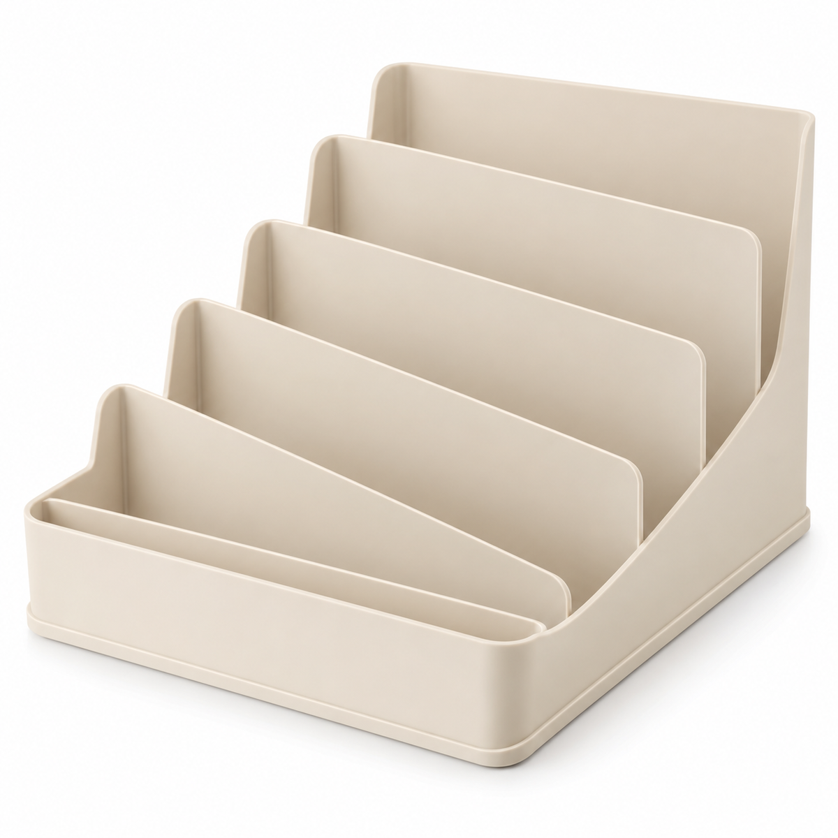 Fan-Divider Pantry Packet Organizer