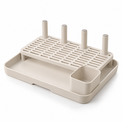 Bottle-Accessory Drying Platform