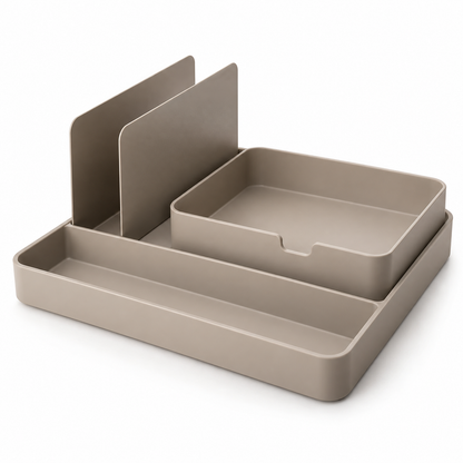 Three-Zone Coffee Accessory Station