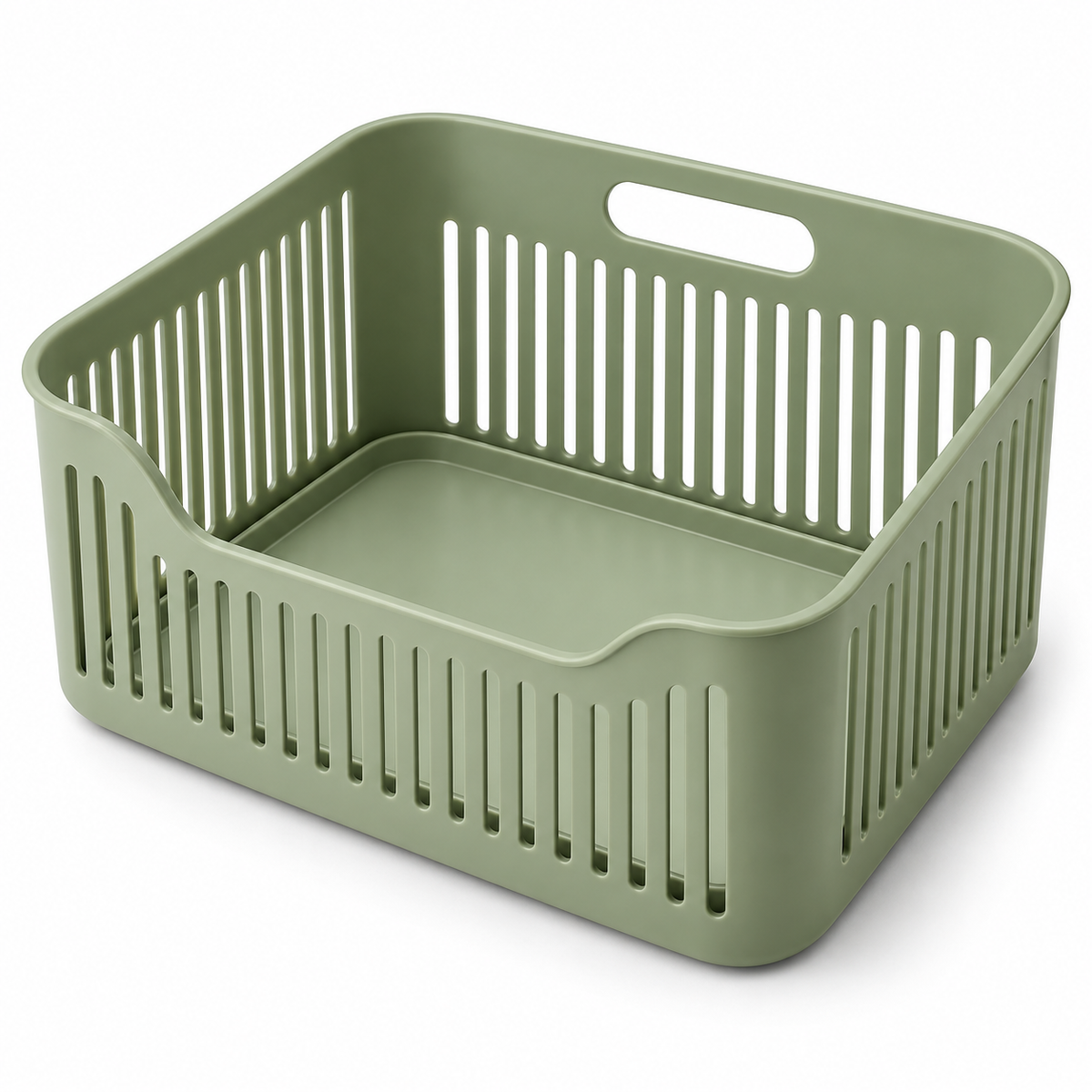 Ventilated Produce-Package Pantry Basket