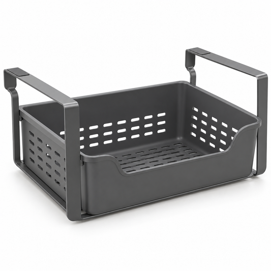 Under-Shelf Kitchen Accessory Basket