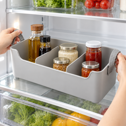 Lift-Out Refrigerator Condiment Caddy