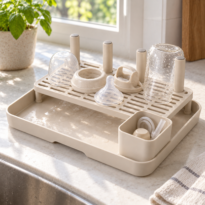Bottle-Accessory Drying Platform