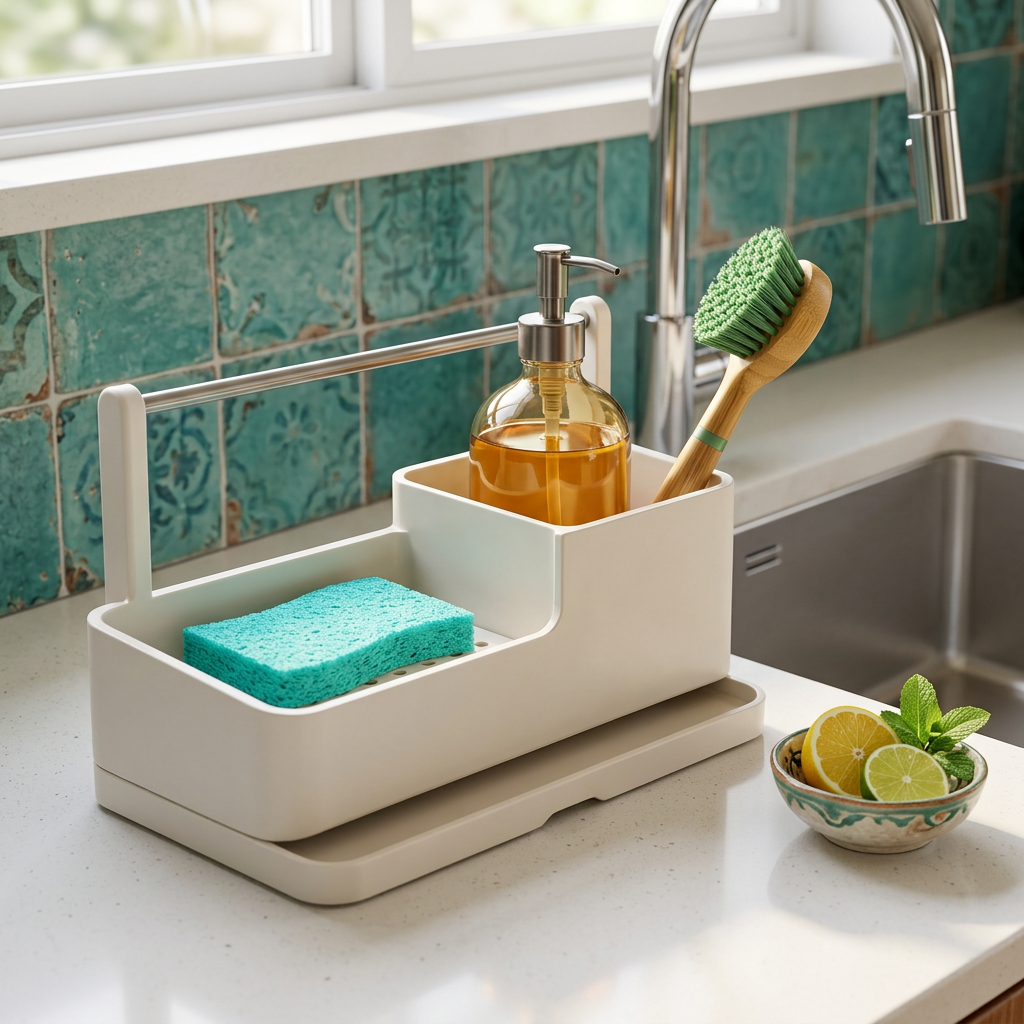 Two-Zone Sink-Side Cleaning Station